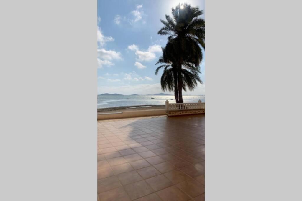 Apartamento Mar Menor, Los Urrutias - Beachfront Apartment With Patio Cartagena Esterno foto
